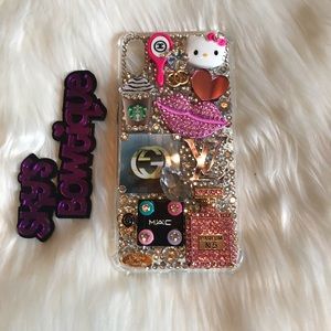 iPhone XS Max 3d  Bling protective bumper Case